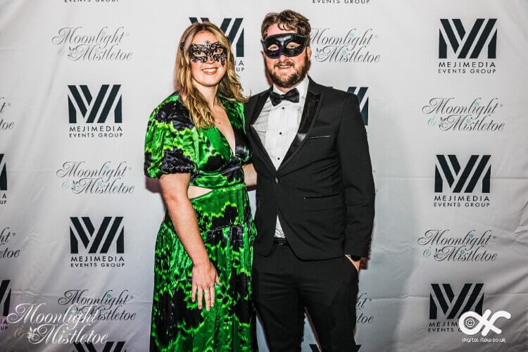 ICC Birmingham Christmas Masquerade Themed Party MoonlightMistletoe