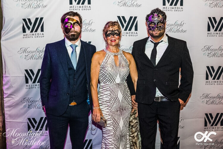 ICC Birmingham Christmas Masquerade Themed Party MoonlightMistletoe